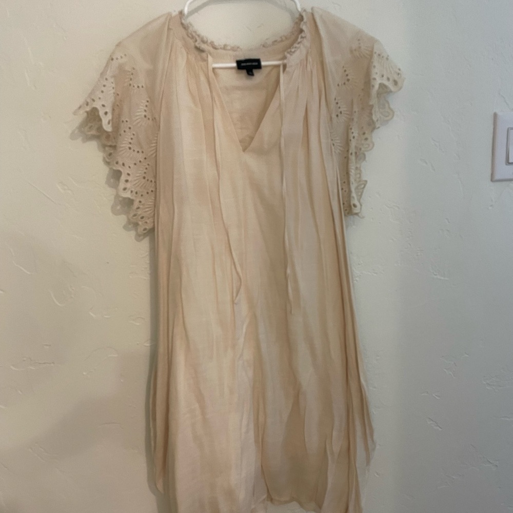 Who what wear - cream dress - size large
